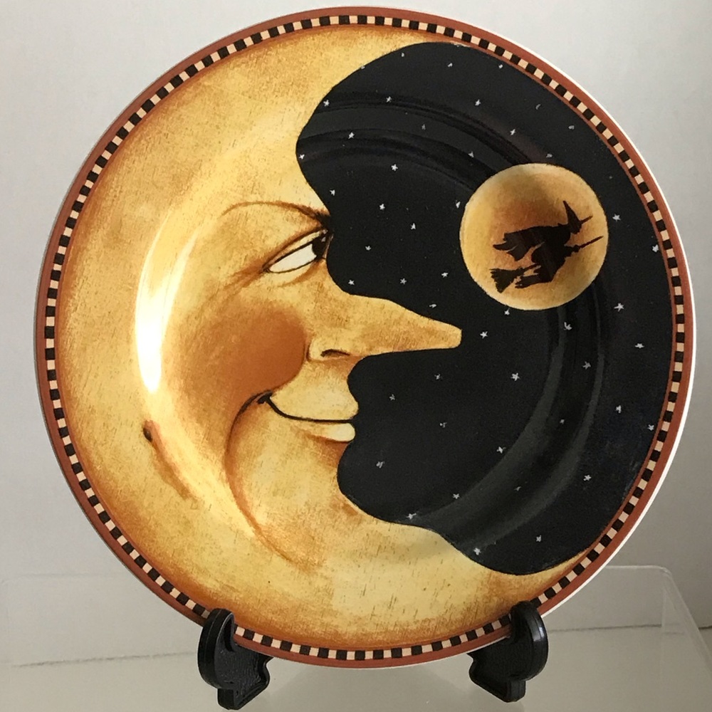 Sakura - David Carter Brown Collection Pumpkin Hollow Moon Dessert Plate - 2001